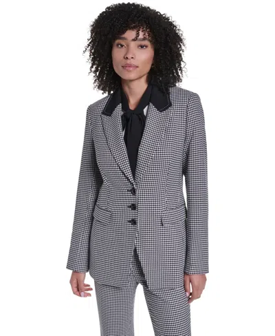 Karl Lagerfeld Women's Three-button Jacket In White