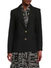 Karl Lagerfeld Women's Two Button Blazer In Black