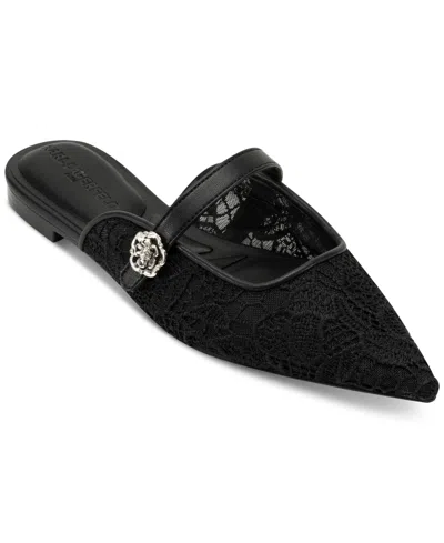 Karl Lagerfeld Women's Vadyn Pointed-toe Flats In Black