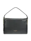 Karl Lagerfeld Women's Valerie Leather Hobo Bag In Black