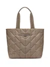 Karl Lagerfeld Women's Voyage Quilted Nylon Tote Bag In Brown