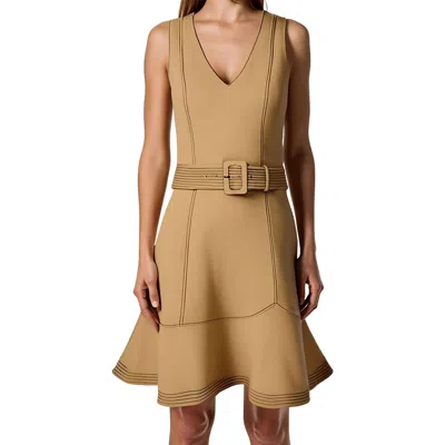 Karl Lagerfeld Womens Contrast Trim Polyester Mini Dress
