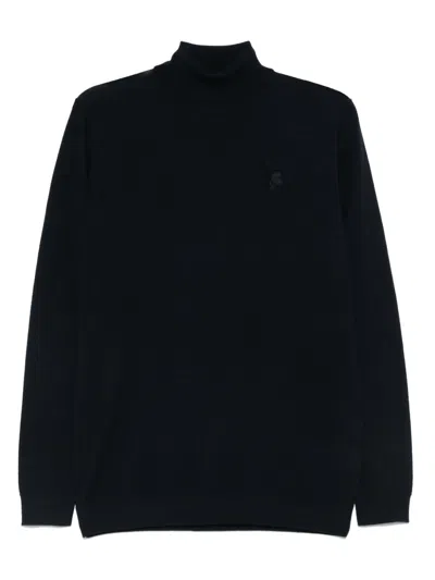 Karl Lagerfeld Kameo Turtleneck Sweater In Black
