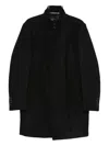 Karl Lagerfeld Wool Single-breasted Blazer In Black