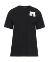 Karl Lagerfeld X Darcel Disappoints Woman T-shirt Black Size L Organic Cotton