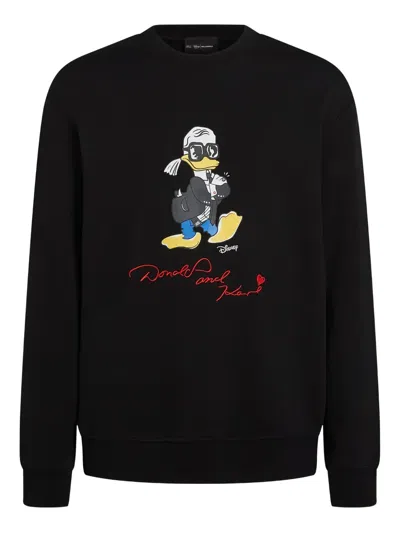 Karl Lagerfeld X Disney Cotton-blend Sweatshirt