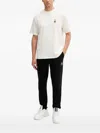 Karl Lagerfeld X Disney Donald Duck Embroidered T-shirt In Black