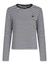 Karl Lagerfeld X Disney Striped T-shirt In White