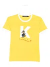 Karl Lagerfeld X Disney T-shirt In Yellow