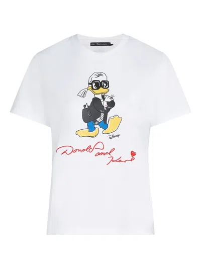 Karl Lagerfeld X Disney T-shirt In White