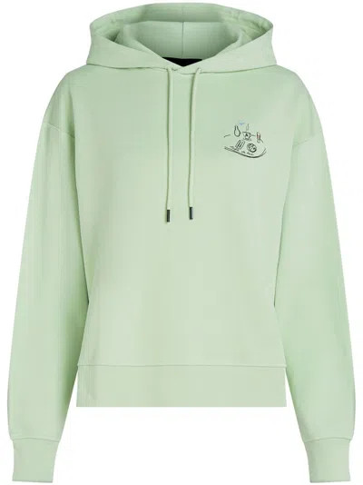 Karl Lagerfeld X Jorge Parra Hoodie In Green