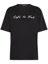 Karl Lagerfeld Kl X Jorge Parra Oversized T-shirt In Black