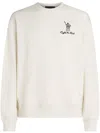 Karl Lagerfeld X Jorge Parra Sweatshirt In Neutrals
