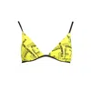 Karl Lagerfeld Yellow Elastane Swimwear In Yellow