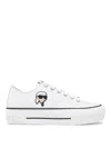 Karl Lagerfeld Kampus Max Nft Lo In White