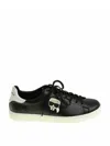 Karl Lagerfeld Zapatillas - Negro In Negro