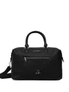 Karl Lagerfeld Zip Logo Holdall In Black