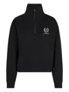 Karl Lagerfeld Zip-up High-neck Sweatshirt