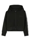 Karl Lagerfeld Zip-up Hoodie In Neutral