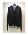 Karl Lagerfeld Zipper And Hat Casual Jacket In Black