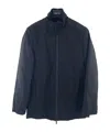 Karl Lagerfeld Zipper Long-sleeved Casual Jacket In Black