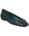 Karl Lagerfeld Paris Zofia Cap Toe Ballet Flat