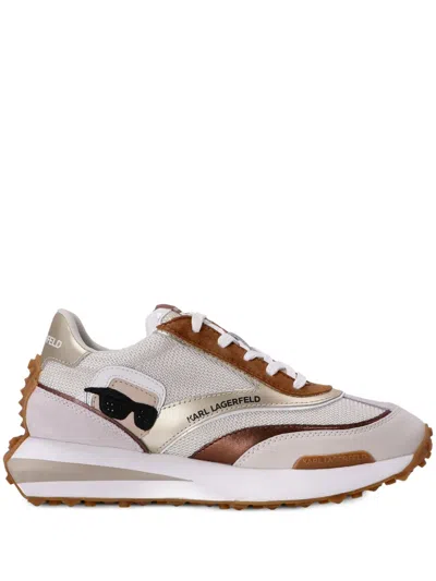 Karl Lagerfeld Zone Karl Nft Sneakers In Neutrals
