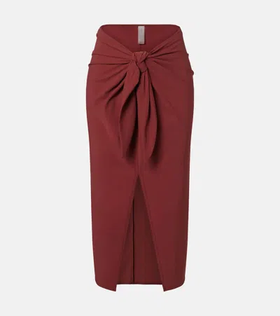 Karla Colletto Basics Beach Cover-up In Red