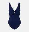 Karla Colletto Basics Swimsuit In Blue