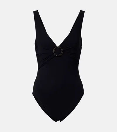 Karla Colletto Chain Swimsuit In Multi