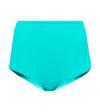 Karla Colletto High-rise Bikini Bottoms In Aqua
