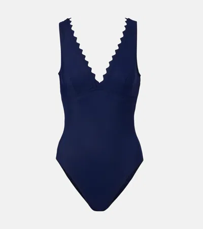 Karla Colletto Inés Swimsuit In Blue