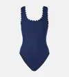 Karla Colletto Ines Swimsuit In Blue