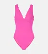 Karla Colletto Ines Swimsuit In Pink