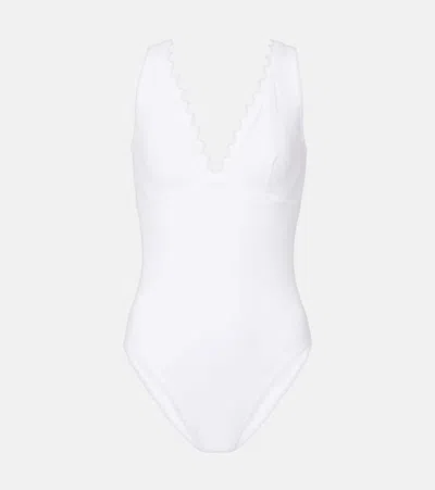 Karla Colletto Inés Swimsuit In White