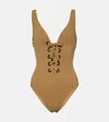 Karla Colletto Badeanzug Lucy In Beige
