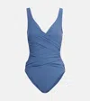 Karla Colletto Mystic Swimsuit In Blue