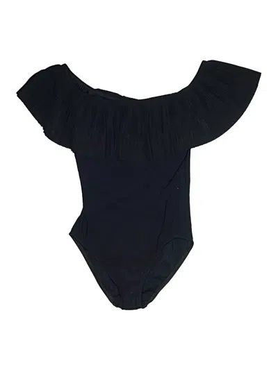 Pre-owned Karla Colletto One Piece Swimsuit In Black