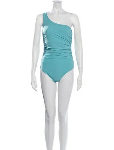 Pre-owned Karla Colletto One-piece W/ Tags In Blue
