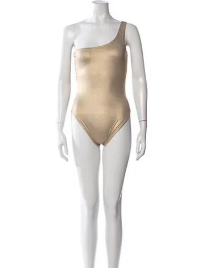 Pre-owned Karla Colletto One-piece W/ Tags In Brown