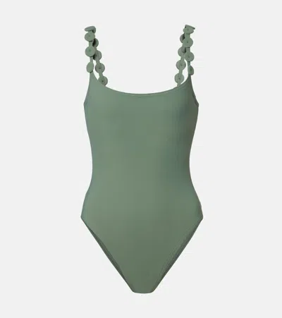 Karla Colletto Sadie Swimsuit In Green
