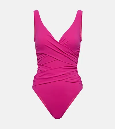 Karla Colletto Smart Swimsuit In Pink