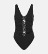 Karla Colletto Tera Swimsuit In Black