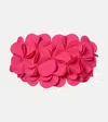 Karla Colletto Tess Floral-appliqué Bikini Top In Pink