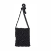 Karla Hanson Boho Macrame I Crossbody Bag In Black