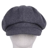Karla Hanson Melton Newsboy Cap Womens Cadet Hat In Gray