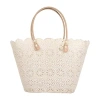 Karla Hanson Riki N Romi Lace Medium Trixy Cream Tote Bag In Sand