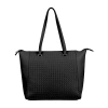 Karla Hanson Tanya Woven Tote Tote Bag In Black