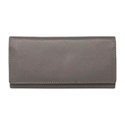 Karla Hanson Womens Rfid Blocking Envelope Wallet In Brown