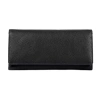 Karla Hanson Womens Rfid Blocking Trifold Wallet In Black